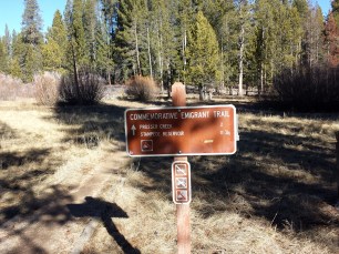 Emigrant trail at Cannibal Campground